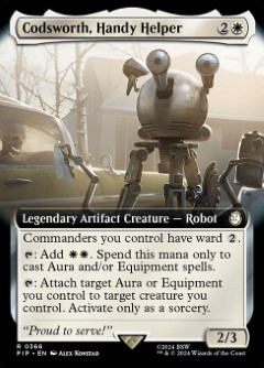 Codsworth, Handy Helper Fallout Bordless